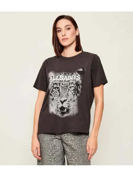 All Saints Tricou ROAR TOMMI | Relaxed fit gri