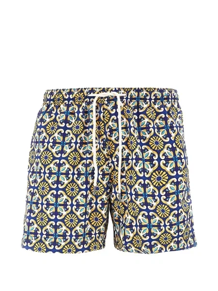 Slip de baie Peninsula Swimwear cu imagine albastru