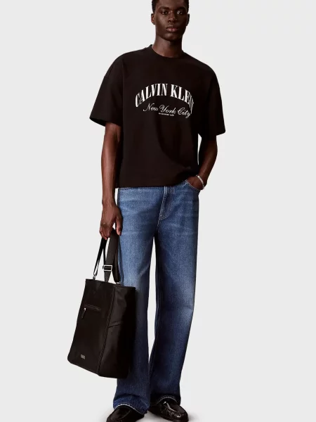 Футболка Calvin Klein Jeans чорна