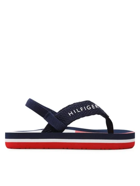 Tommy Hilfiger Sandale Flag Flap Flop Bleumarin