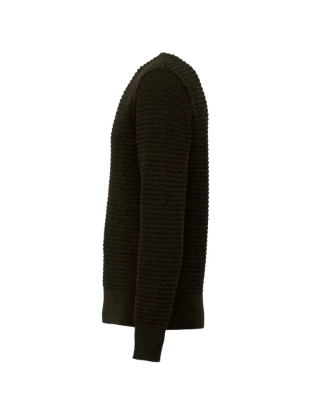 Pulover Grp cu decolteu rotund verde