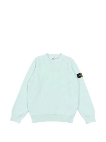 Sweter dziecięcy Stone Island niebieski
