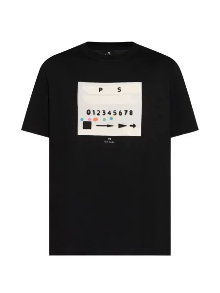 Tricou Ps Paul Smith cu imagine negru