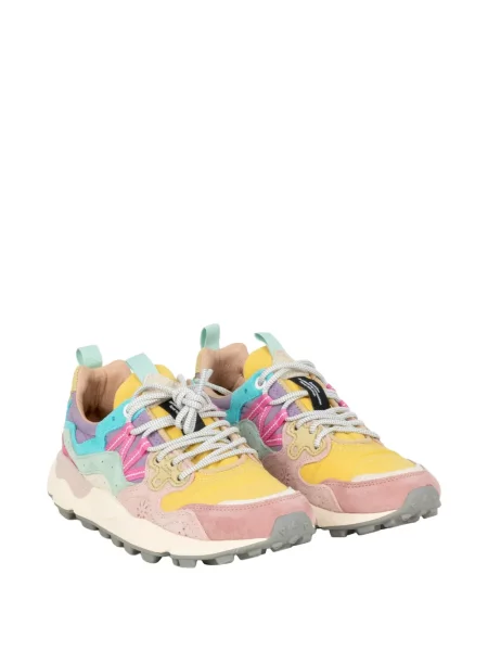 Sneakerși Flower galben