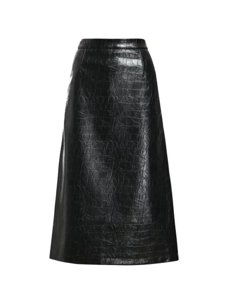 Fustă midi Essentiel Antwerp negru