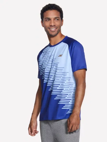 Спортивна футболка Skechers HARRY KANE MOMENTUM TEE синій/блакитний синя