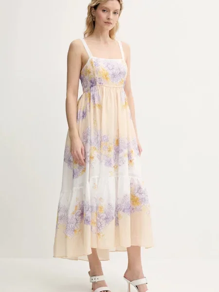 TWINSET Rochie de vară Colorat bej
