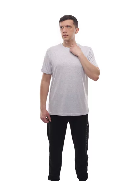 Футболка Beki серая