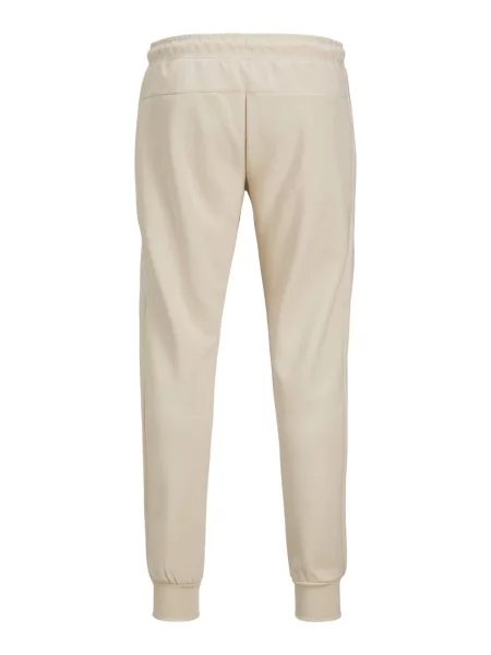JACK & JONES Hlače WILL FUSION bež črna