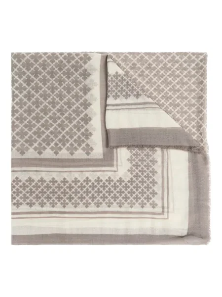 Fular By Malene Birger cu imprimeu geometric