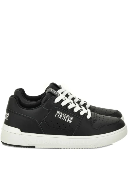 Sneakerși Versace Jeans Couture din piele negru