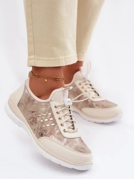 Mocasini D&a din piele alb