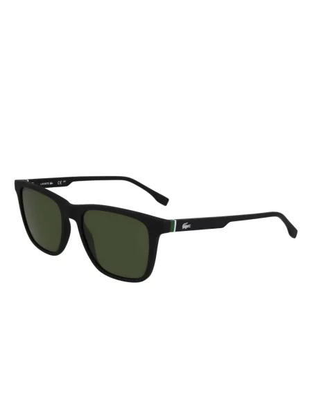 Ochelari de soare Lacoste cu imagine negru