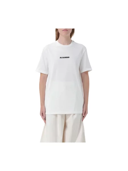 Koszulka Jil Sander biała
