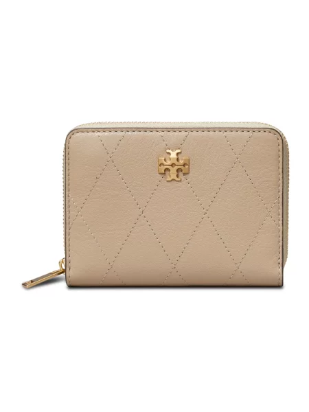 Portfel Tory Burch beżowy