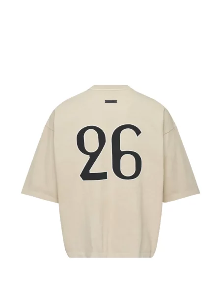 Къс тениска Fear Of God с принт