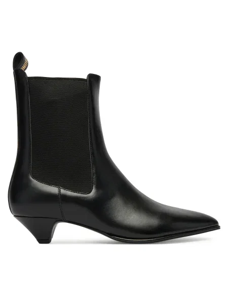 LOVE MOSCHINO Členková obuv čierna