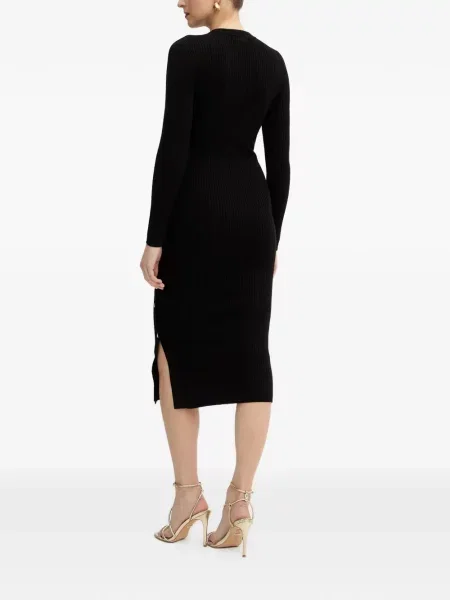 Rochie midi Guess negru