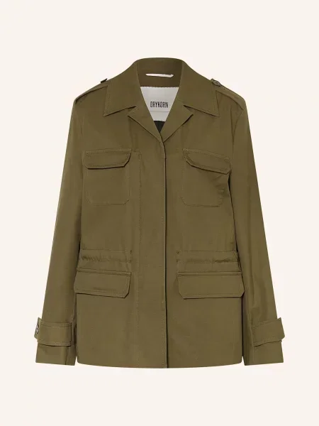 Drykorn Bunda Fieldjacket Rodney zelená