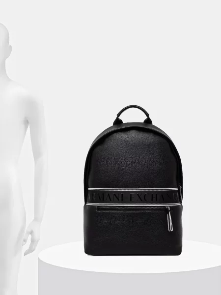 Кожаный рюкзак Armani Exchange