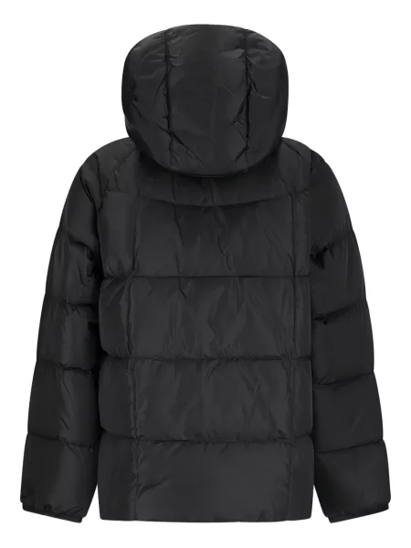 Geacă cu puf Dsquared2 cu glugă negru
