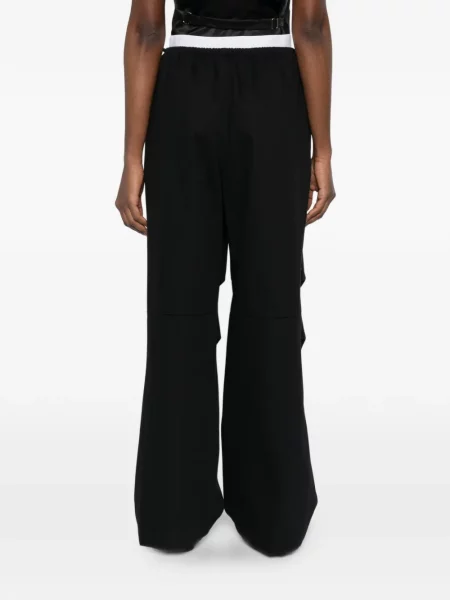 Pantaloni Alexander Wang cu autograf negru