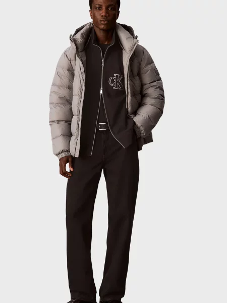 Джинсовая куртка Calvin Klein Jeans серая