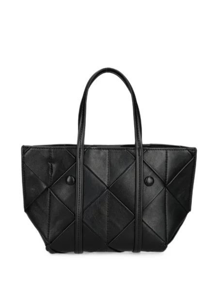 Matlasat geantă shopper Calvin Klein negru