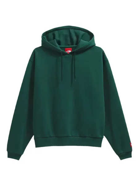 Hanorac cu glugă The North Face verde
