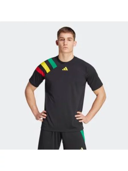 ADIDAS PERFORMANCE Funkčné tričko Fortore žltá / zelená / červená / čierna