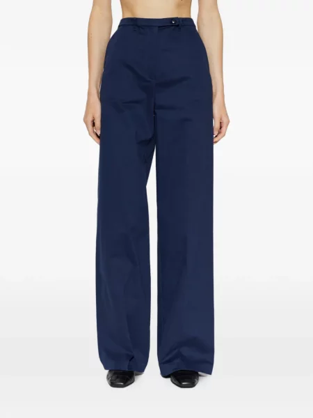 Pantaloni Emporio Armani albastru