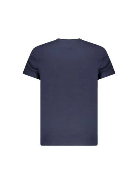 Krótka koszulka Tommy Jeans niebieska