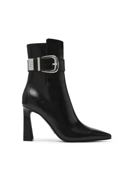 Botki Steve Madden skórzane czarne