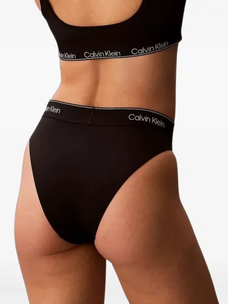 Brief bugyi Calvin Klein Jeans autogrammal fekete