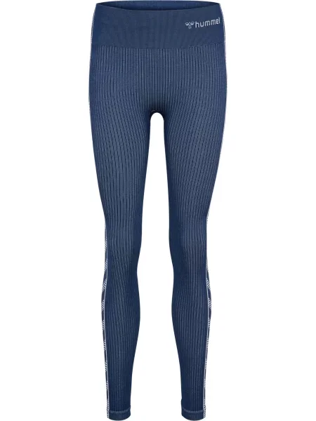 Legginsy mid-rise Hummel MT Blaze niebieskie