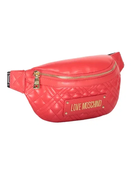Pasek Love Moschino z paskiem czerwony