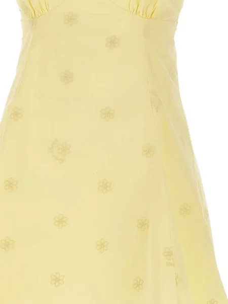 Rochie mini Mc2 Saint Barth cu model floral galben
