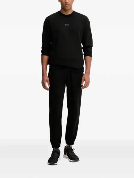 Φούτερ Ea7 Emporio Armani μαύρο