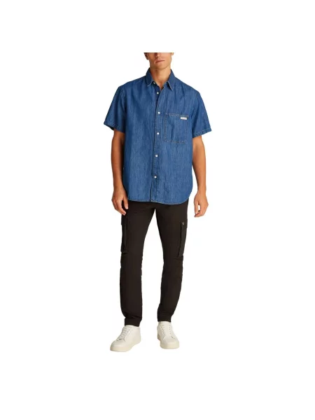 Koszula dżinsowa Calvin Klein Jeans niebieska