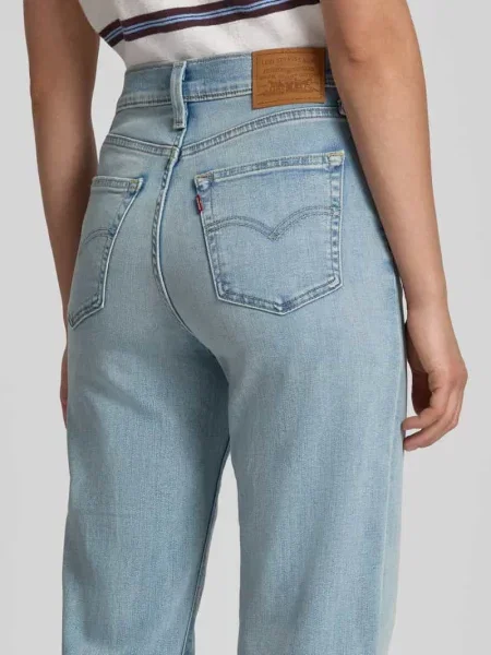 Jeansy o kroju straight fit z mieszanki bawełny Levi's® 300