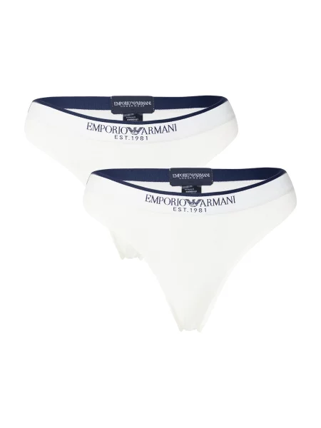 Emporio Armani Slip bleumarin alb