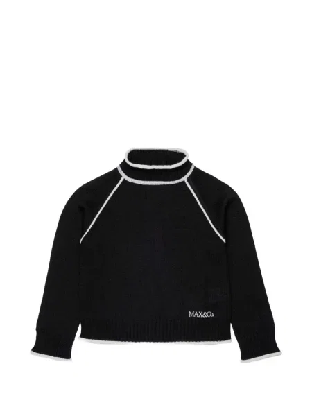 Sweter dziecięcy Max&co. czarny