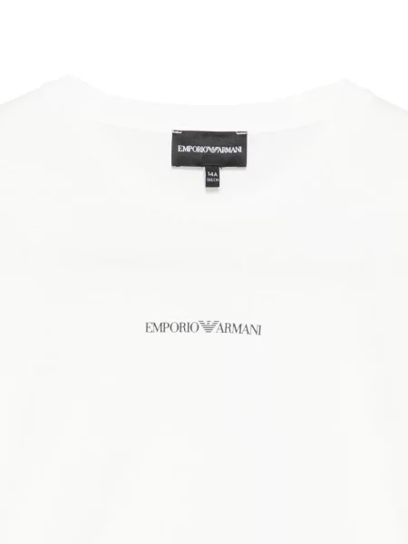 Koszulka dziecięca Emporio Armani biała