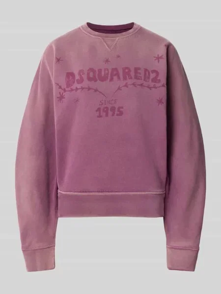 Bluza z nadrukiem z logo Dsquared2