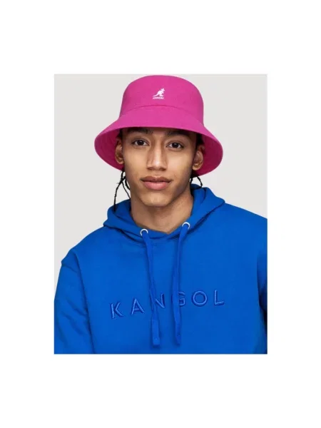 Czapka Kangol wełniana różowa