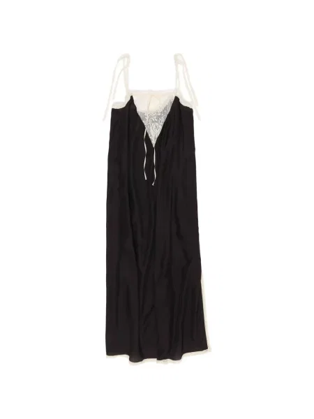 Rochie midi Bimba Y Lola din dantelă de costum negru