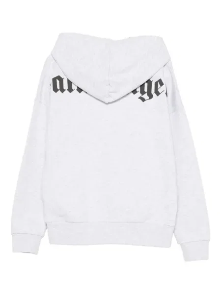 Bluza z kapturem dziecięca Palm Angels szara