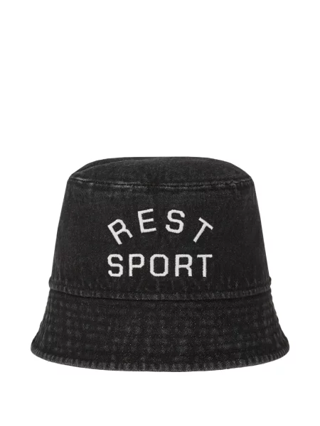 Шапка с периферия Rest&recreation черно