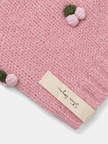 Stine Goya kominiarka z dodatkiem wełny 0 różowy