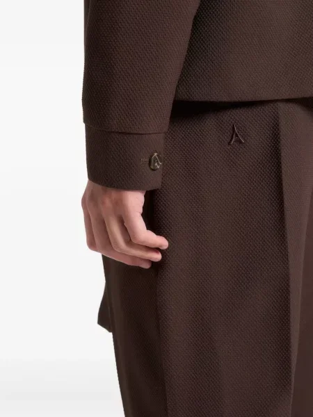 Zavinovací bunda Manière De Voir hnědá